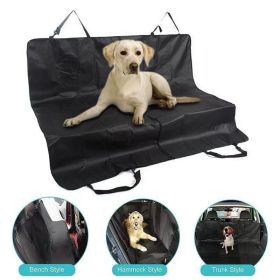 Extra Large Dog Car Cushion – Waterproof Portable Pet Car Seat Cover with 4 Carry Handles
