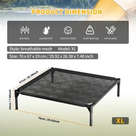 XL-type Mesh Pet Bed With Ventilation And Heat Dissipation, Stable And Durable Structure, Suitable For Small And Medium-sized Cats And Dogs, Convenien