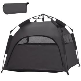 Pop Up Dog Tent for Large & Extra Large Dogs with Carry Bag – Portable Pet Shelter for Beach, Camping, Backyard & Home
