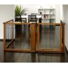 Richell Convertible Elite 4 Panel Pet Gate - Autumn Matte
