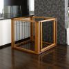 Richell Convertible Elite 4 Panel Pet Gate - Autumn Matte