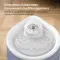 2500ML USB Pet Water Fountain, Teardrop-Shaped Automatic Cat Water Dispenser With Circulating Pump, Freshwater Filter For Cats And Dogs