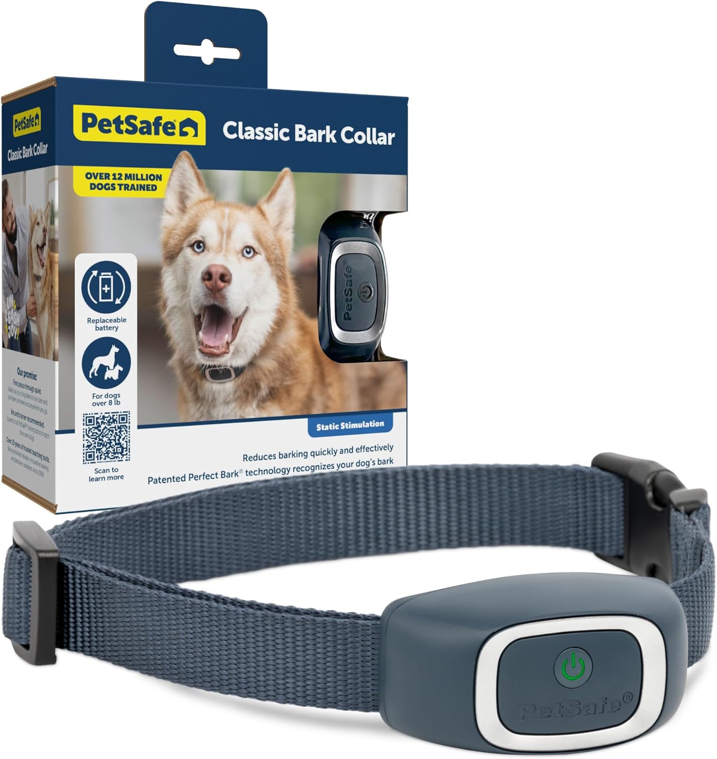 PetSafe Classic Bark Collar – 15 Static Levels – image 1