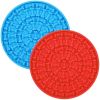 2PCS Dog Lick Pad – Slow Feeder Grooming & Bath Distraction Mat for Dogs