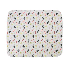 Reusable Waterproof Dog Absorbent Pad – Washable Leakproof Dog Pee Pad (Option: White-S)