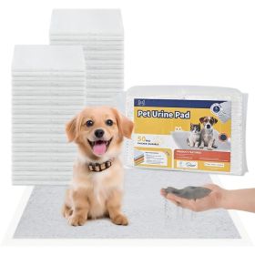 50 Pack Puppy Training Pads 22" x 22" – Super Absorbent Leak-Proof Dog Pee Pads with Odor Control (Option: 50 Count)