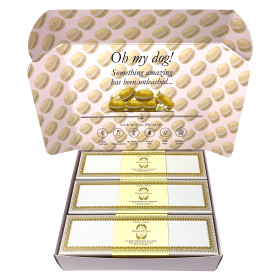Dog Macaron Combo Gift Pack (Flavor: 3-Vanilla)