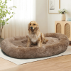 Large Dog Bed 67x43x8 Inches - Super Soft, Machine Washable & Portable With Handles, Non-Slip Bottom For Safety