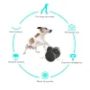 PawPartner Dog Tumbler Interactive Toys Increases Pet IQ Slow Feeder Food Dispenser (Blue)